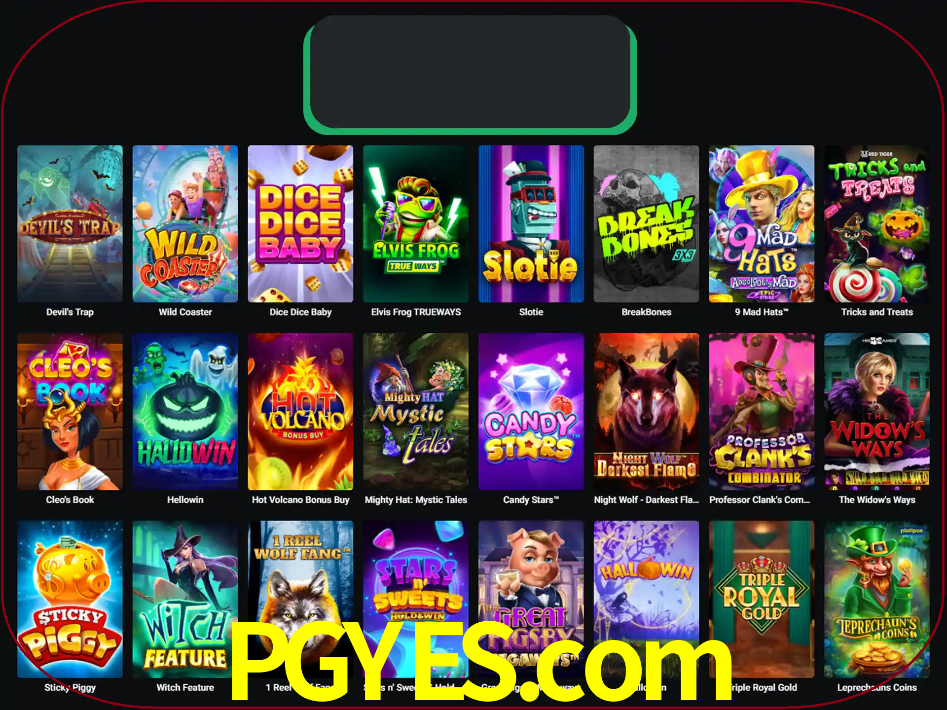 Procure por seus amados jogos de slot.
